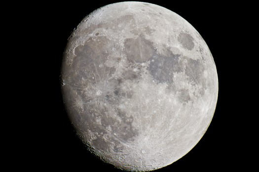 High Contrast Gibbous Moon (June 12, 2011)