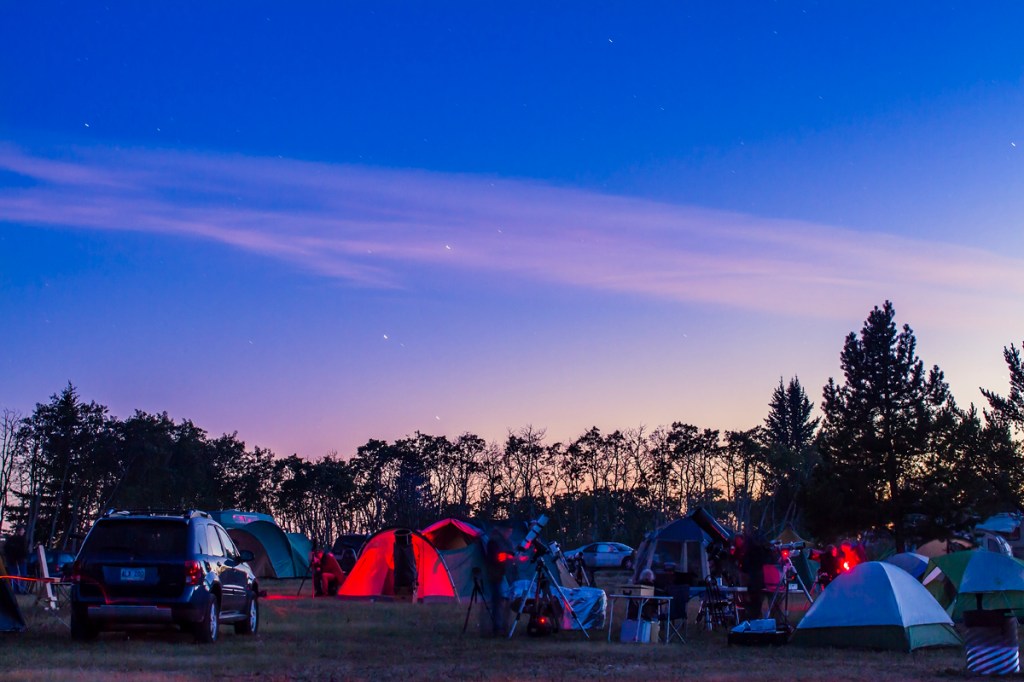 Camping Under the Planets