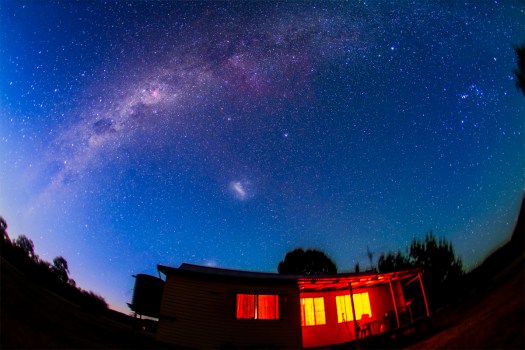 Southern Milky Way at Dawn (December 2012)