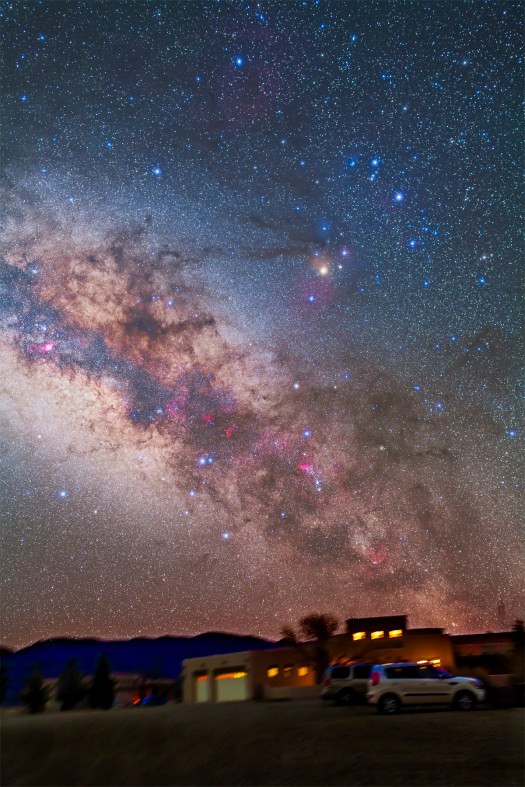 Scorpius over Adobe House (35mm 5DII)