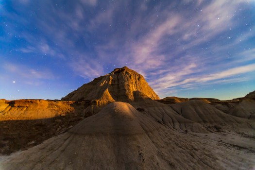 Dinosaur Park at Moonrise (May 26, 2013)