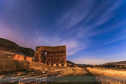 Big Dipper over Atlas Coal Mine (June 27, 2013)