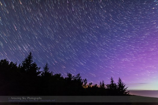 Star Rain - Big Dipper Star Trails