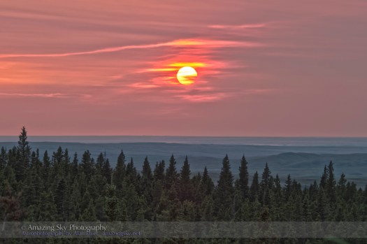 Horseshoe Canyon Sunset (August 11, 2013)