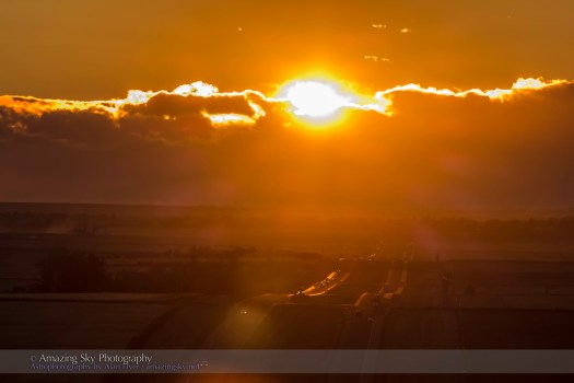 Equinox Setting Sun (Sept 23, 2013)