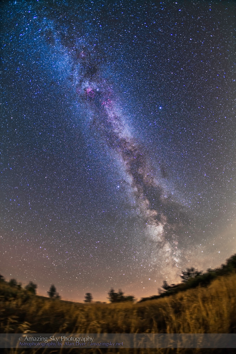 Summer Milky Way from Backyard (Sept 9, 2013)