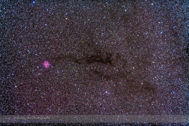 Cocoon Nebula Wide Field