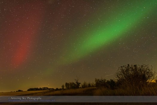 Red Aurora in the South (Oct 1, 2013)
