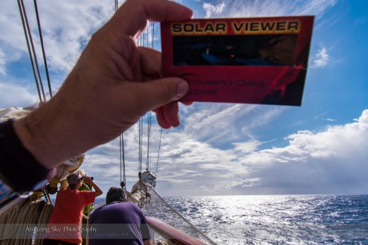 Partial Eclipse Through Filter (Nov 3, 2013)