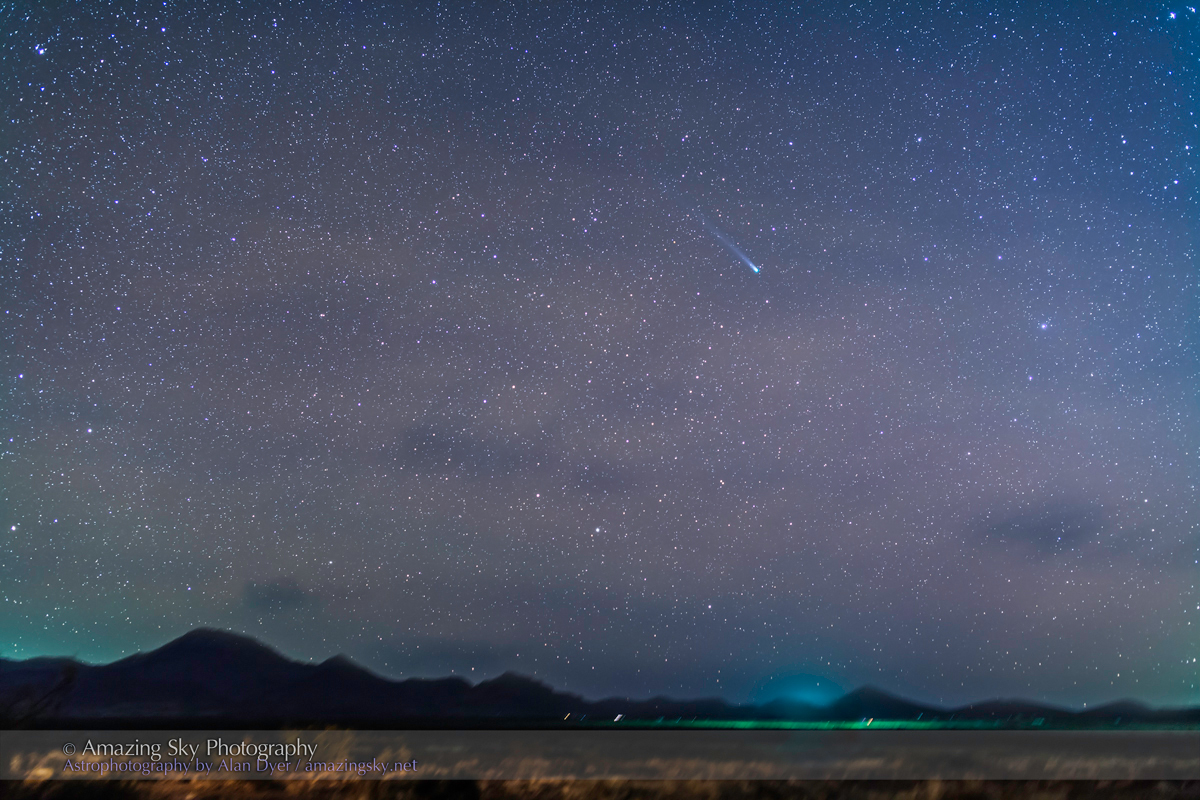 Comet Lovejoy from New Mexico (Dec 6, 2013)