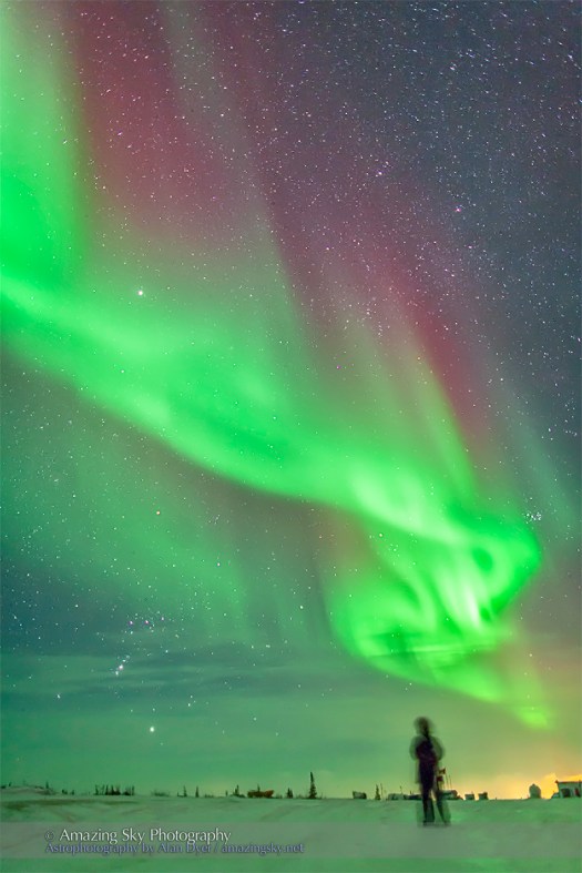 Aurora - Feb 3-4, 2014 (Orion & Silhouette)