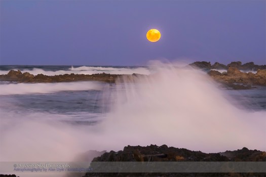 Moonrise at Woolgoolga, Australia #2