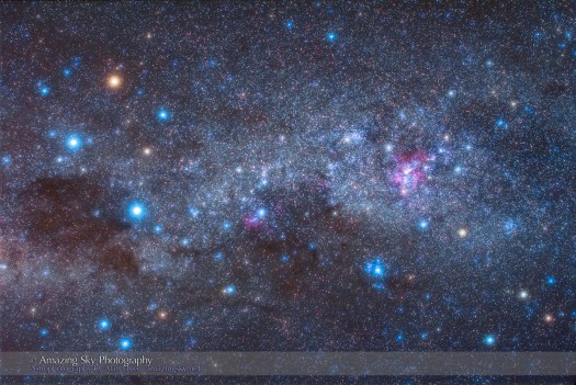 Southern Cross and Carina Nebula (50mm 60Da)