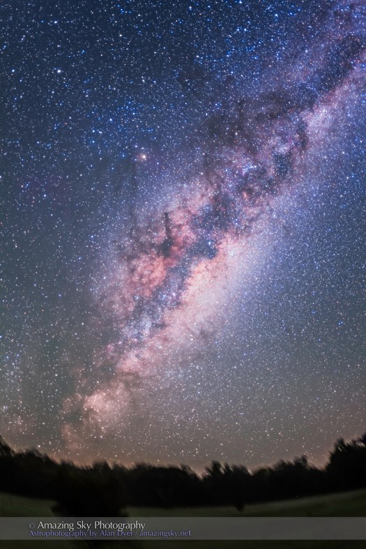 Galactic Centre Rising from Australia #2 (15mm 60Da)