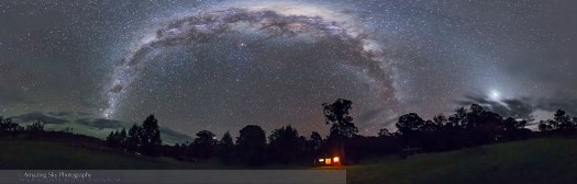 Two Styx Night Sky Panorama (Rectilinear)