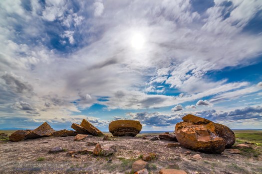 Red Rock Coulee Cloudscape #1