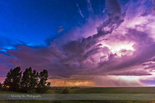 Storm Clouds and Stars (June 20, 2014)
