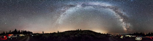 Mt Kobau Milky Way Panorama #1