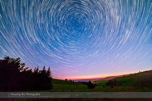 Reesor Ranch Circumpolar Star Trails v2