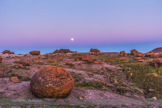 Super Moonrise at Red Rock Coulee