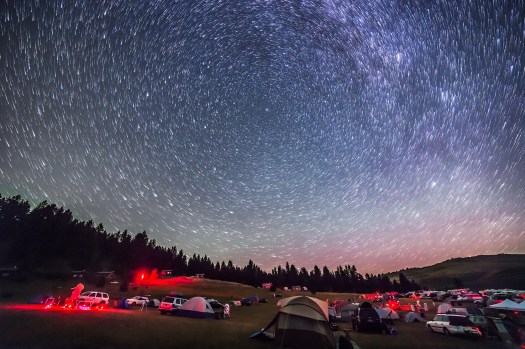 Table Mountain Star Party Star Trails #1