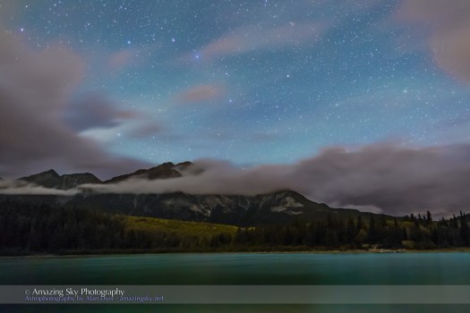 Big Dipper over Pyramid Mountain