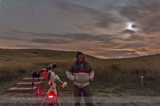 Self-Portrait at Oct 8, 2014 Total Lunar Eclipse