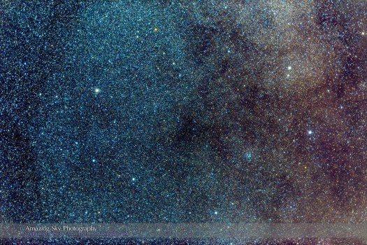 M26 Open Cluster and NGC 6712 Globular Cluster