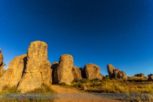 Moonlight on City of Rocks #2
