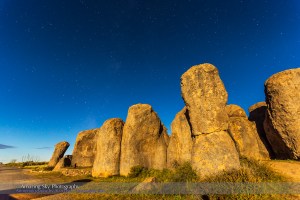 Moonlight on City of Rocks #3