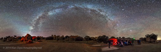 Stargazing at City of Rocks State Park