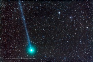 Comet Lovejoy (C/2014 Q2) on Dec 27, 2014