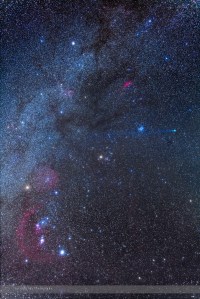 Comet Lovejoy in the Winter Sky (Jan 18, 2015)