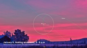 Mercury & Venus Jan 9