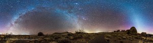 Zodiacal Light Panorama (Rectilinear)