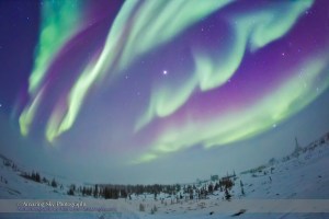 Aurora over the Old Rocket Range