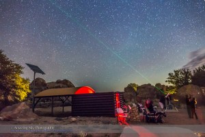 Stargazing at the City of Rocks State Park Observatory