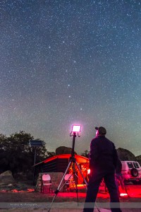 Stargazing at City of Rocks State Park, NM