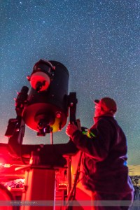 Observatory Telescope at City of Rocks State Park
