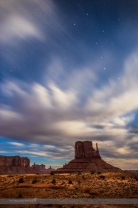 Big Dipper over West Mitten, Monument Valley