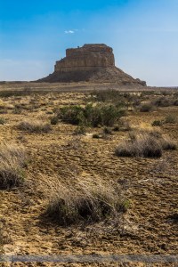 Fajada Butte at Chaco Canyon