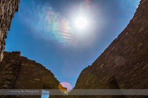 Iridescent Clouds at Chaco Canyon