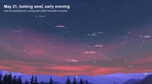 May 21 Venus & Moon
