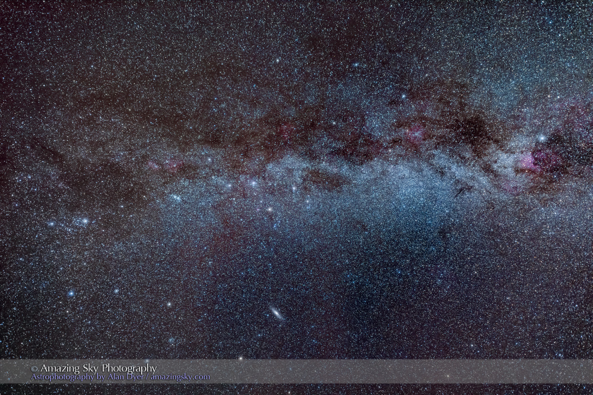 The Autumn Milky Way (Perseus to Cygnus)
