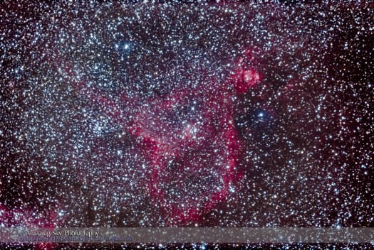 IC 1805 Heart Nebula (92mm D810a)