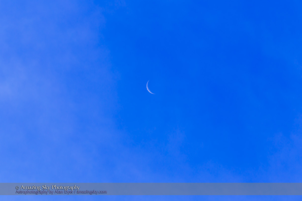 Daytime Occultation of Venus (Dec 7, 2015)