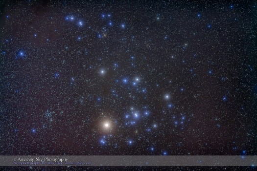 The Hyades Cluster with Aldebaran