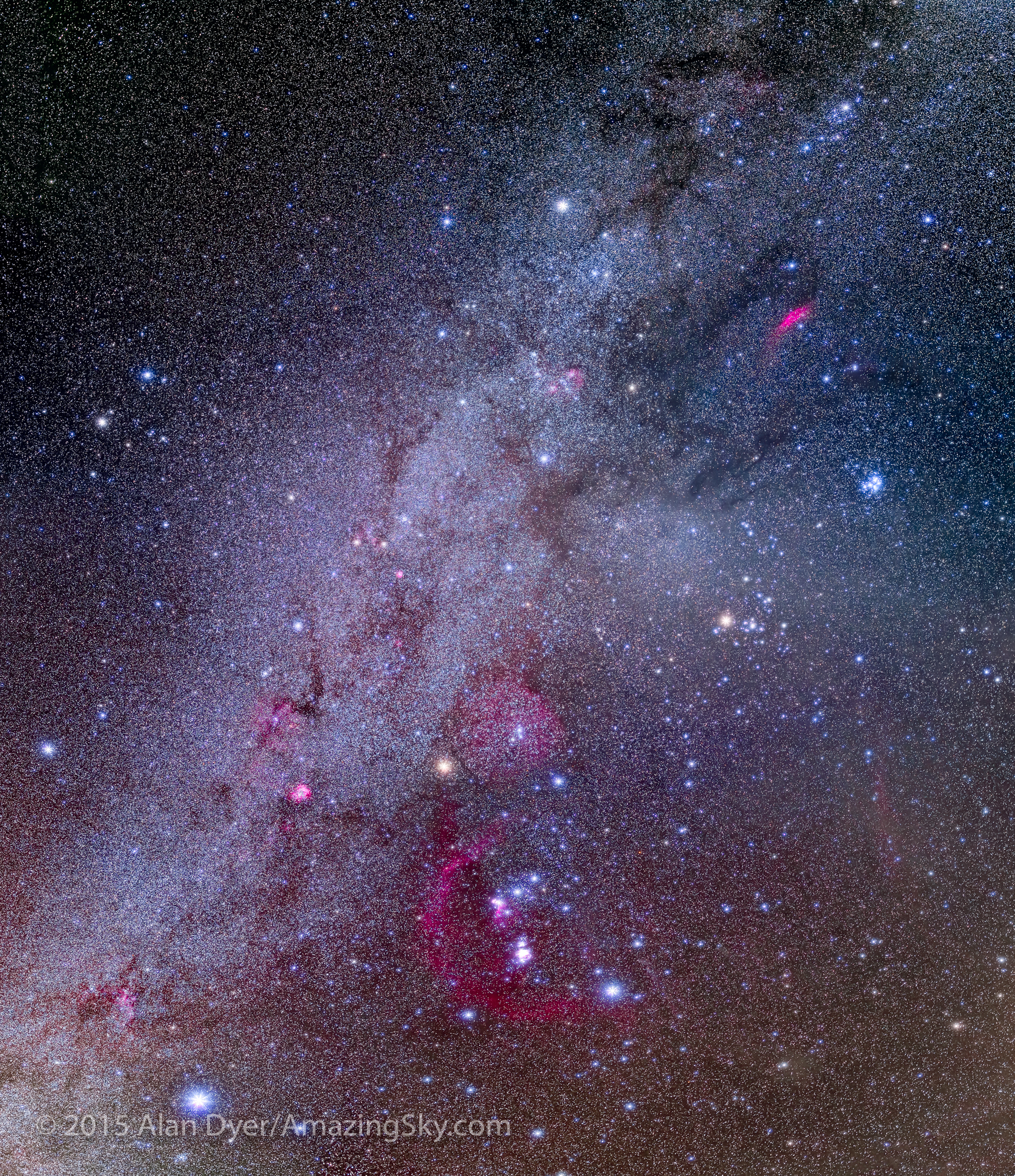 Mosaic of the Wonder-filled Winter Milky Way