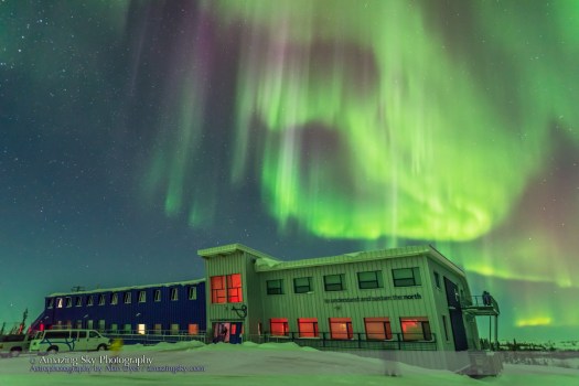 Aurora over CNSC (March 6, 2016)
