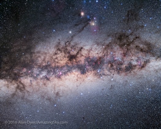 Toward the Centre of the Galaxy